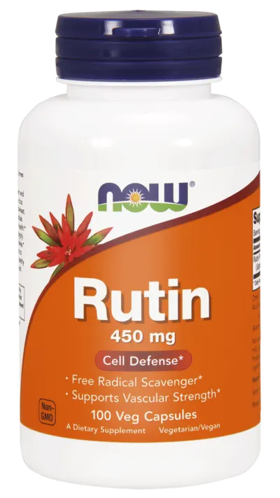 NOW Foods Rutin 450mg – Rutyna (100 kap)
