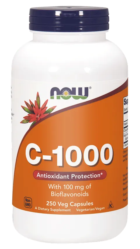 NOW Foods Witamina C-1000 z bioflawonoidami (250 kap)