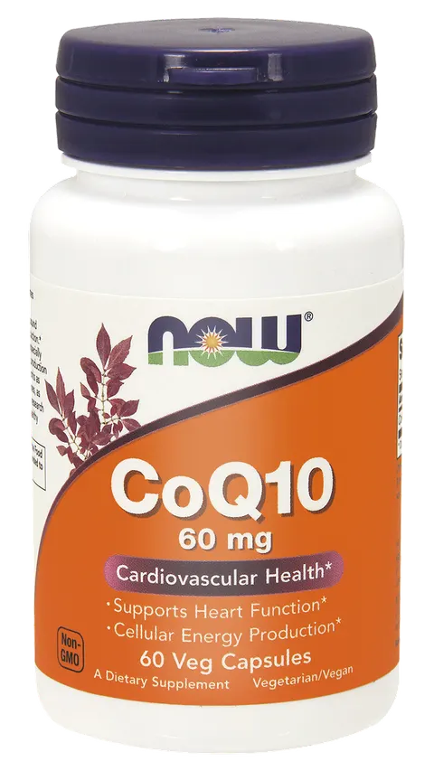 NOW Foods Koenzym Q10 60 mg (60 kap)