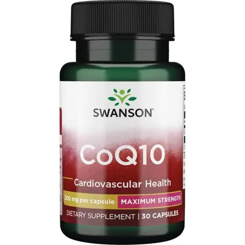 Swanson Koenzym Q10 200mg-(30 kap)