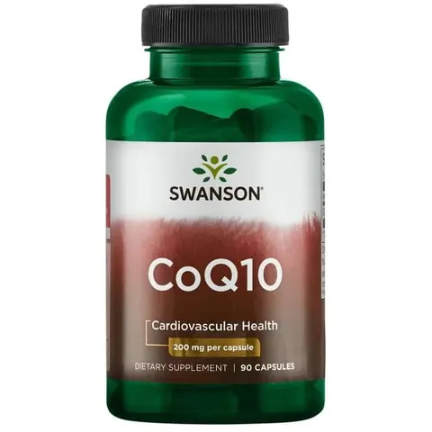 Swanson Koenzym Q10 200mg-(90 kap)