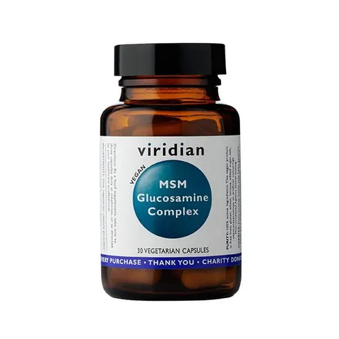 Viridian Glukozamina z MSM (30 kap)