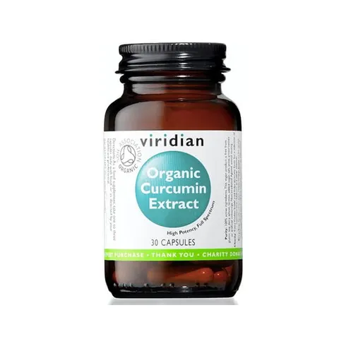 Viridian Organic Curcumin Extract (30 kap)