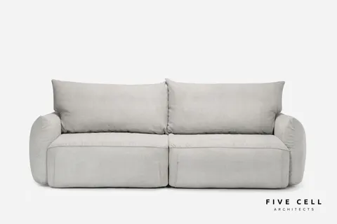 Sofa Mjuk 3-osobowa z funkcją spania i pojemnikiem na pościel