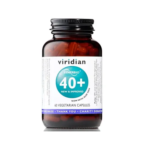Viridian Flora Bakteryjna Synbiotyk 40+ (60 kap) data 30.01.2027