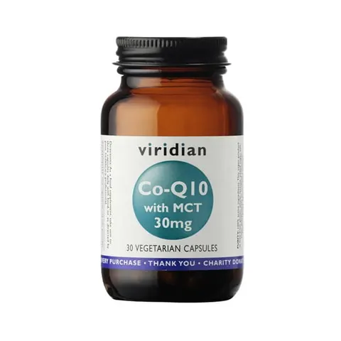 Viridian Koenzym Q10 30mg z MCT (30 kap)