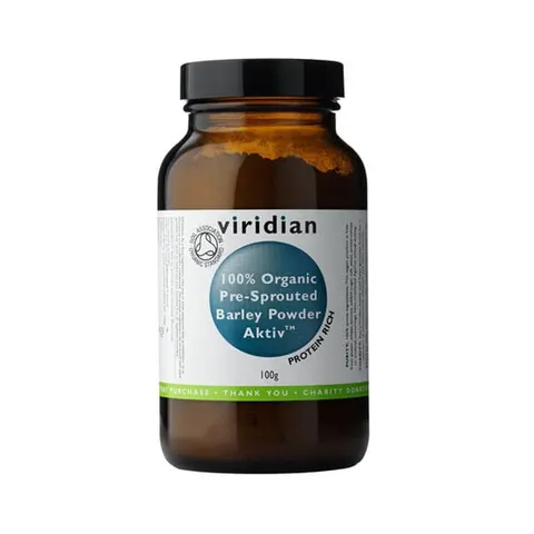 Viridian Ekologiczny Młody Jęczmień Aktive TM Barley (100 g)