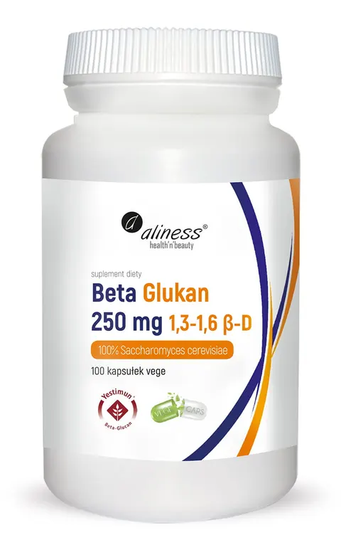 Aliness Beta Glukan 250 mg (100 kap)