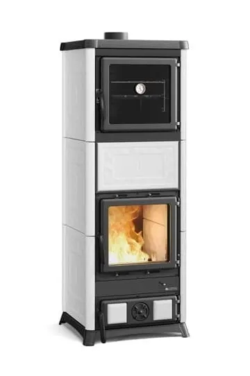 Piec kominkowy La Nordica Nova Forno bianco