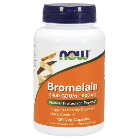 NOW Foods Bromelain ( Bromelina ) 500 mg (120kap)