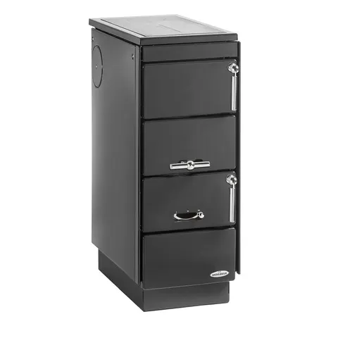 Piec kuchenny Moravia 9101 antracyt + chrom