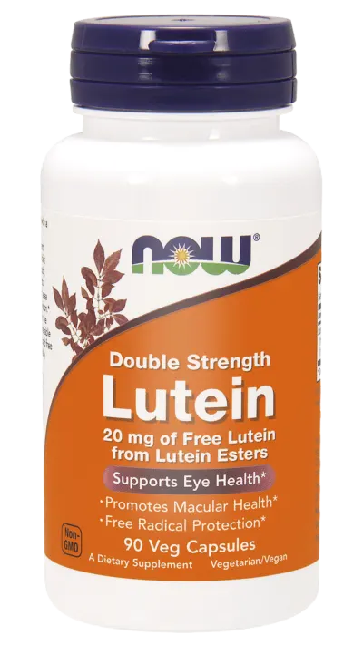 NOW Foods Luteina 20 mg (90 kap)(data do 31.10.2026)