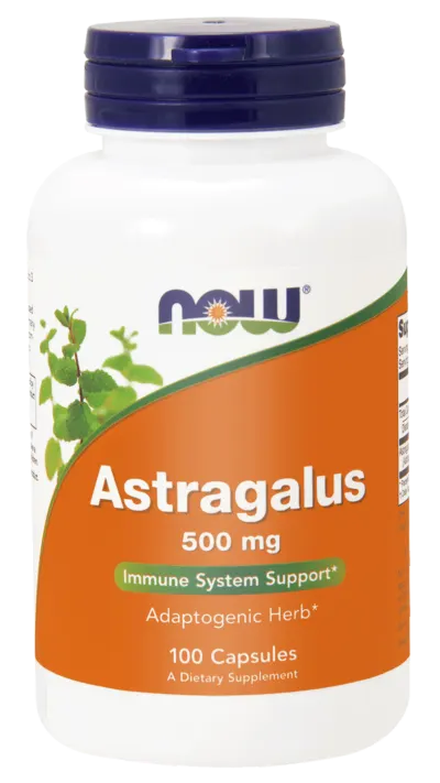 NOW Foods Astragalus 500mg (100 kap)