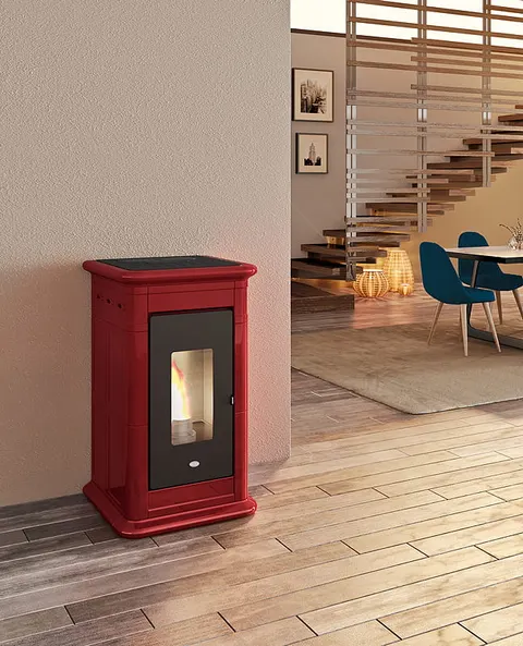 Piecyk na pellet z płaszczem wodnym Eva Calor NANCY 11kW