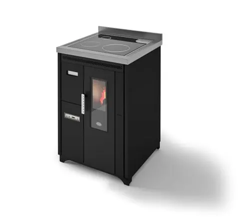Kuchnia na pellet Nina Vitroceramic 7,5 kW do zabudowy