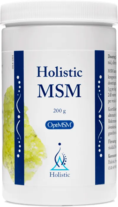 Holistic MSM (siarka organiczna OptiMSM) 200g