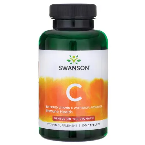 Swanson Witamina C buforowana 500 mg (100kap)