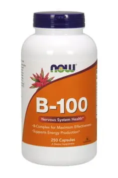 NOW Foods B-100 Kompleks witamin B100 (250 kap)