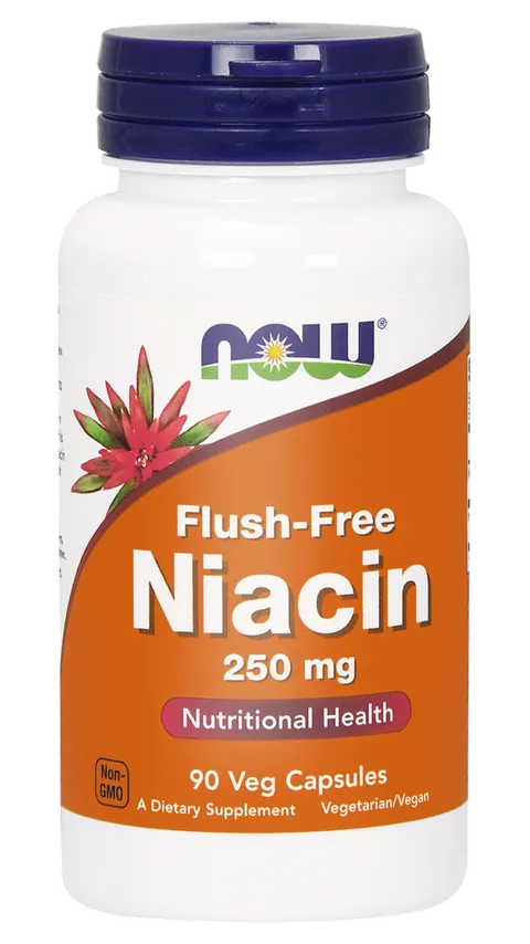 NOW Foods Niacyna Flush-Free 250mg (90kap)