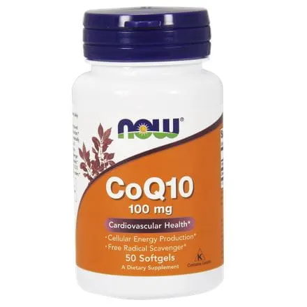 NOW Foods Koenzym Q10 100 mg (50 kap)