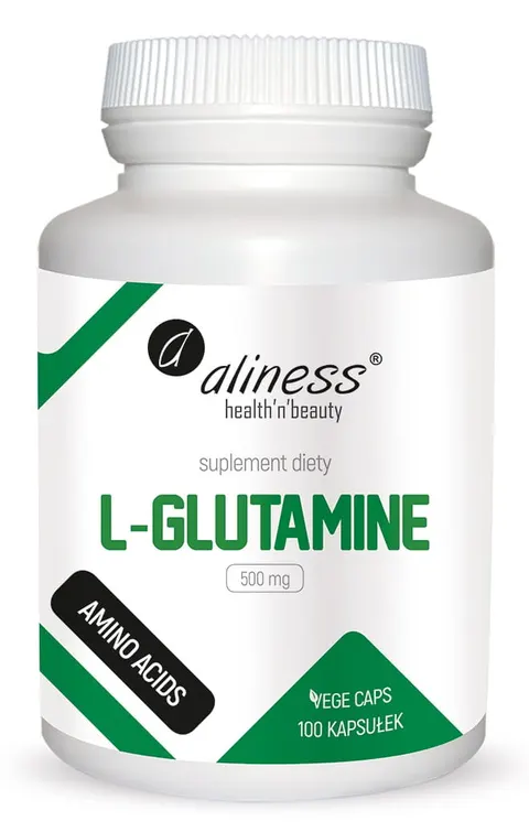Aliness L-Glutamine Glutamina 500 mg(100 kap)