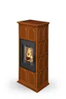 Piecyk akumulacyjny na drewno Romotop GREMIO 2G Ceramika 7,5 kW
