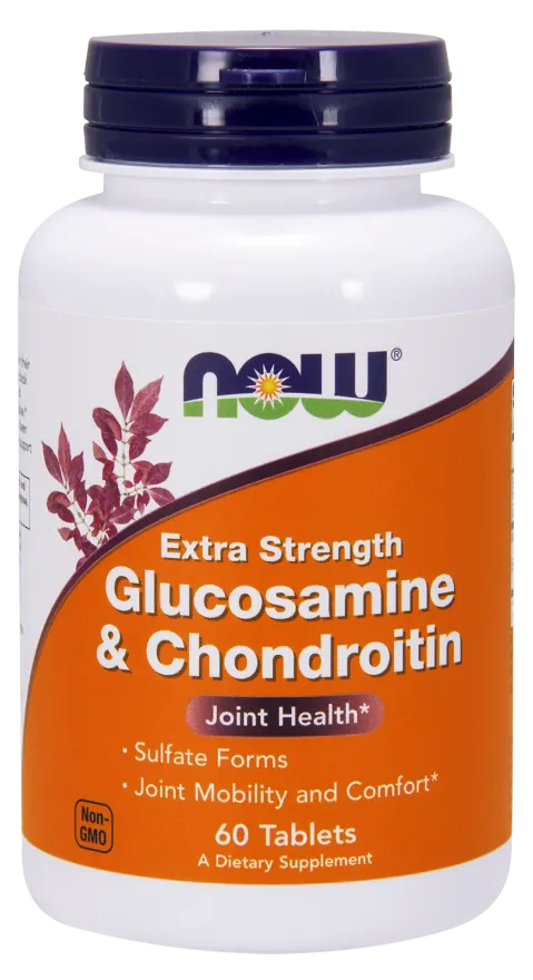 NOW Foods Glukozamina Chondroityna (60 tab)