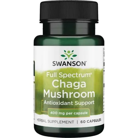 Swanson Full Spectrum Chaga Mushroom (60 kap)