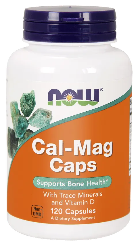 NOW Foods Cal-Mag Caps + mikroelementy (240kap)