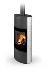 Piecyk akumulacyjny na drewno Romotop SONE G H Ceramika relief 8,2 kW