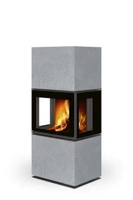 Kominek Romotop LERA C G Thermaline Grey 61 7,5 kW
