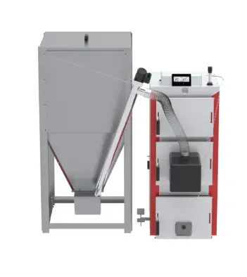 DrewKo Hybrid – kocioł dwupaliwowy (palnik Easy ROT)