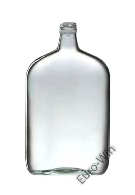 Paleta butelek piersiówka 1 L - 432 szt
