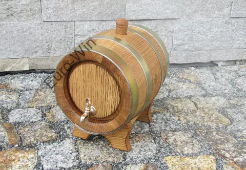 Beczka dębowa 3L (komplet)