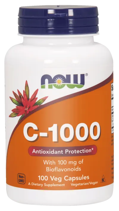 NOW Foods Witamina C-1000 (100 kap) Rutyna