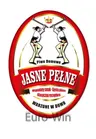 Etykieta do piwa 1 szt. - Jasne Pełne
