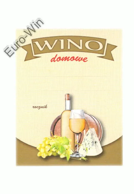 Etykieta na butelki - wino białe