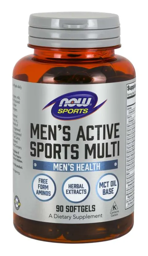 Now Foods MEN ACTIVE sport Men's ( 90 kap)