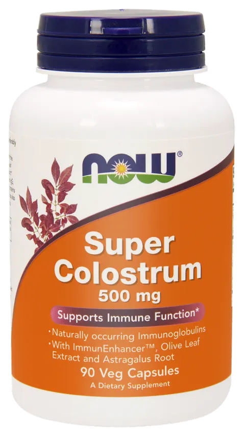 NOW Foods Super Colostrum (kolostrum)500 mg (90 kap)