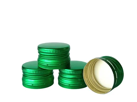 Karton 3700 szt zakrętek 28x18 mm - zielone