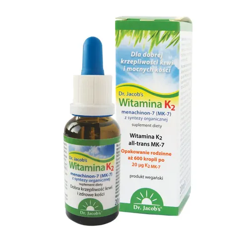 Dr Jacobs witamina k2 krople 20 ml