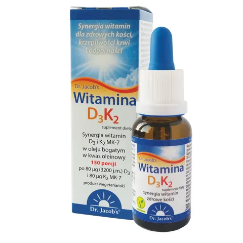 Dr Jacobs witamina d3k2 20ml