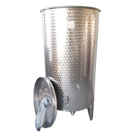 Zbiornik nierdzewny inox PROFI - 520 L stożkowy (komplet)