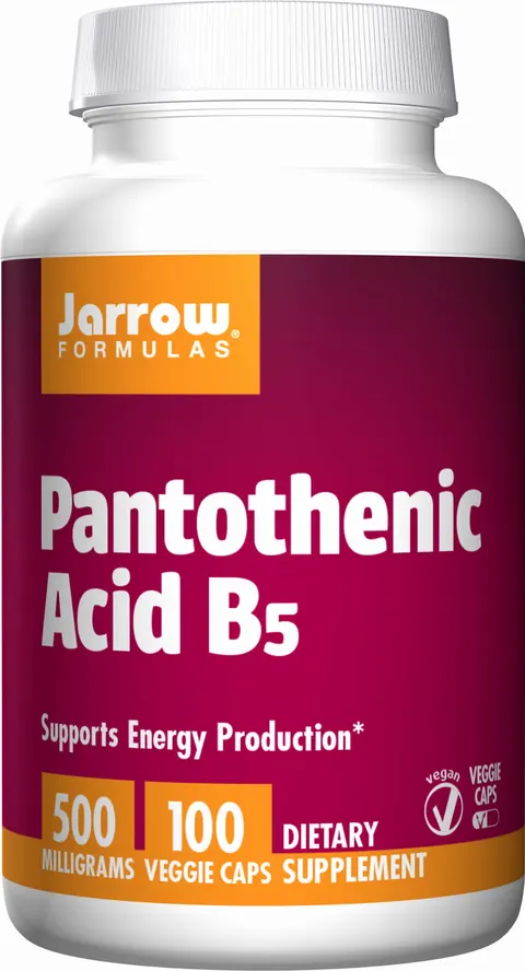 Jarrow Formulas Pantothenic Acid Kwas pantotenowy 500 mg ( 100 kap)