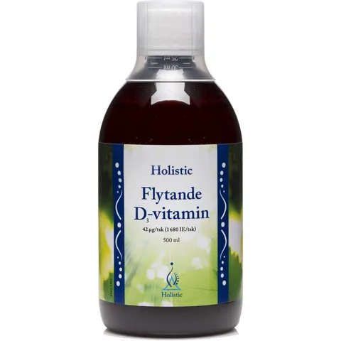 Holistic Flytande D-vitamin (Płynna witamina D3) 500 ml