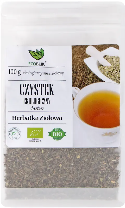 Ecoblik Czystek ekologiczny 100g