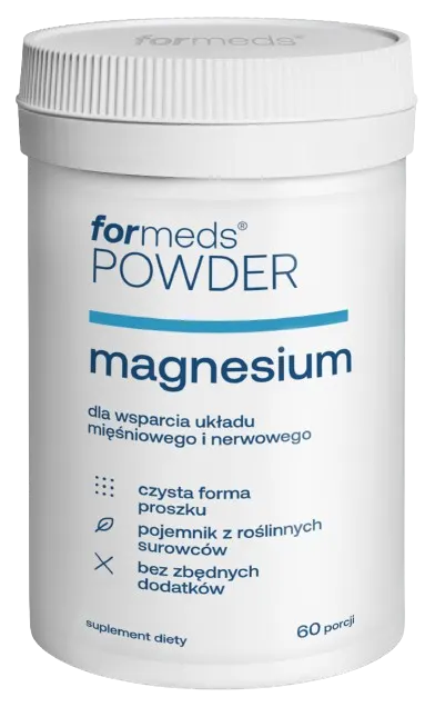 Formeds - Powder Magnesium - Cytrynian magnezu - 60 porcji