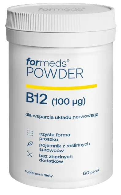 Formeds - Powder Witamina B12 - proszek 60 porcji