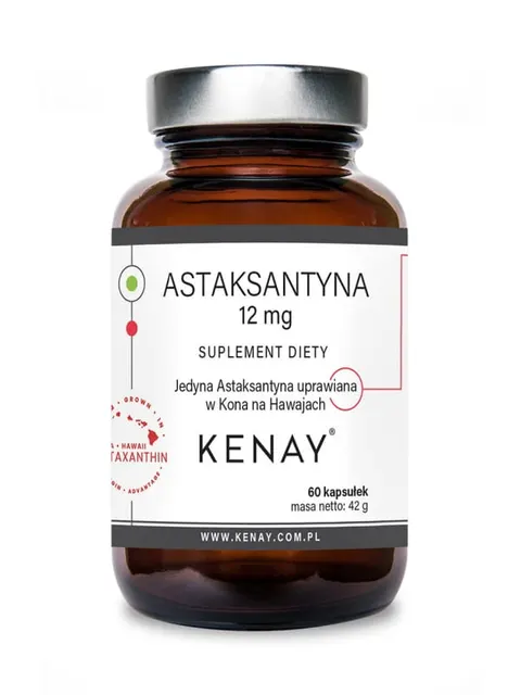 Kenay Astaksantyna 12 mg (60 kap)