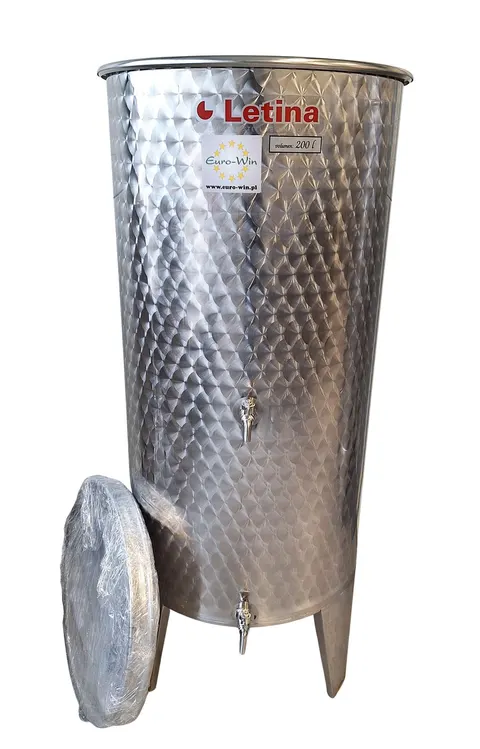 Zbiornik INOX 200 L PROFI z płaszczem